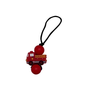 Fire Truck zipper pull