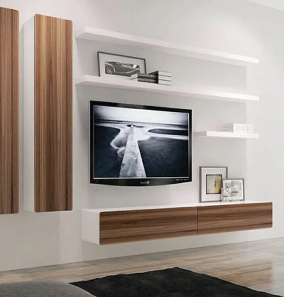 Floating Shelf 800 - High Gloss White