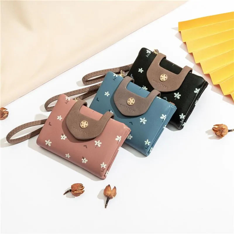 Floral Folding Wallet