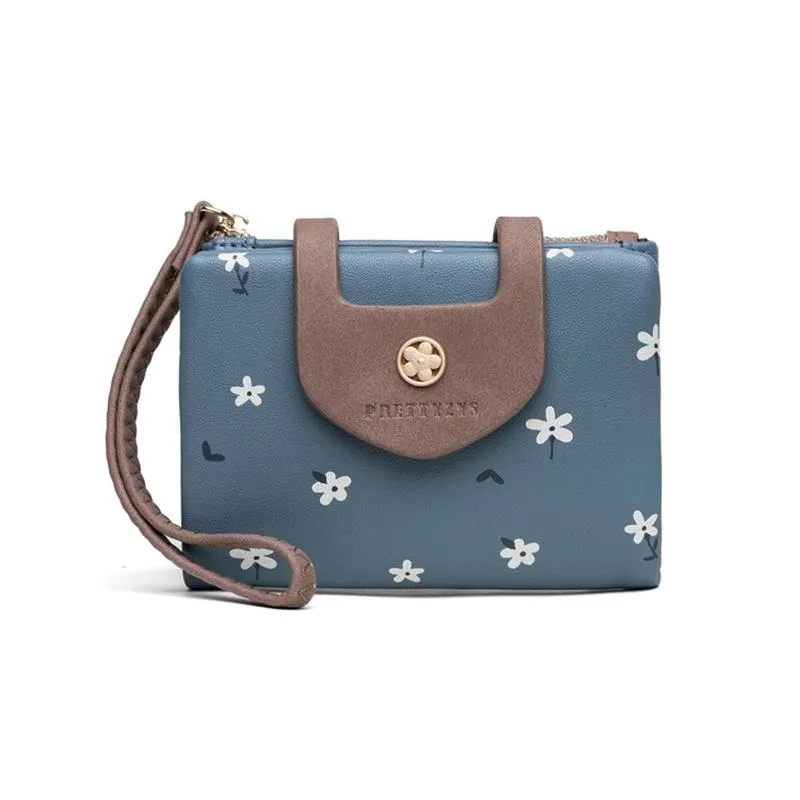 Floral Folding Wallet