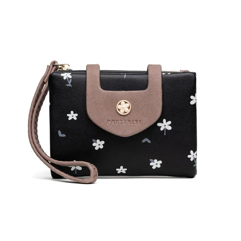 Floral Folding Wallet