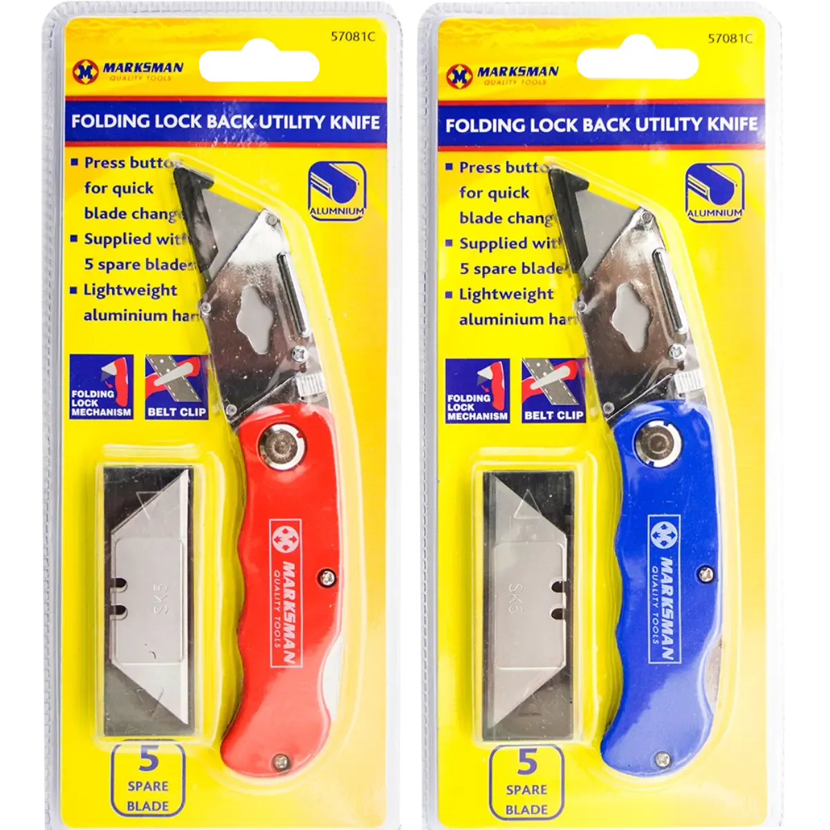 Folding Lock Back 6" Utility Knife