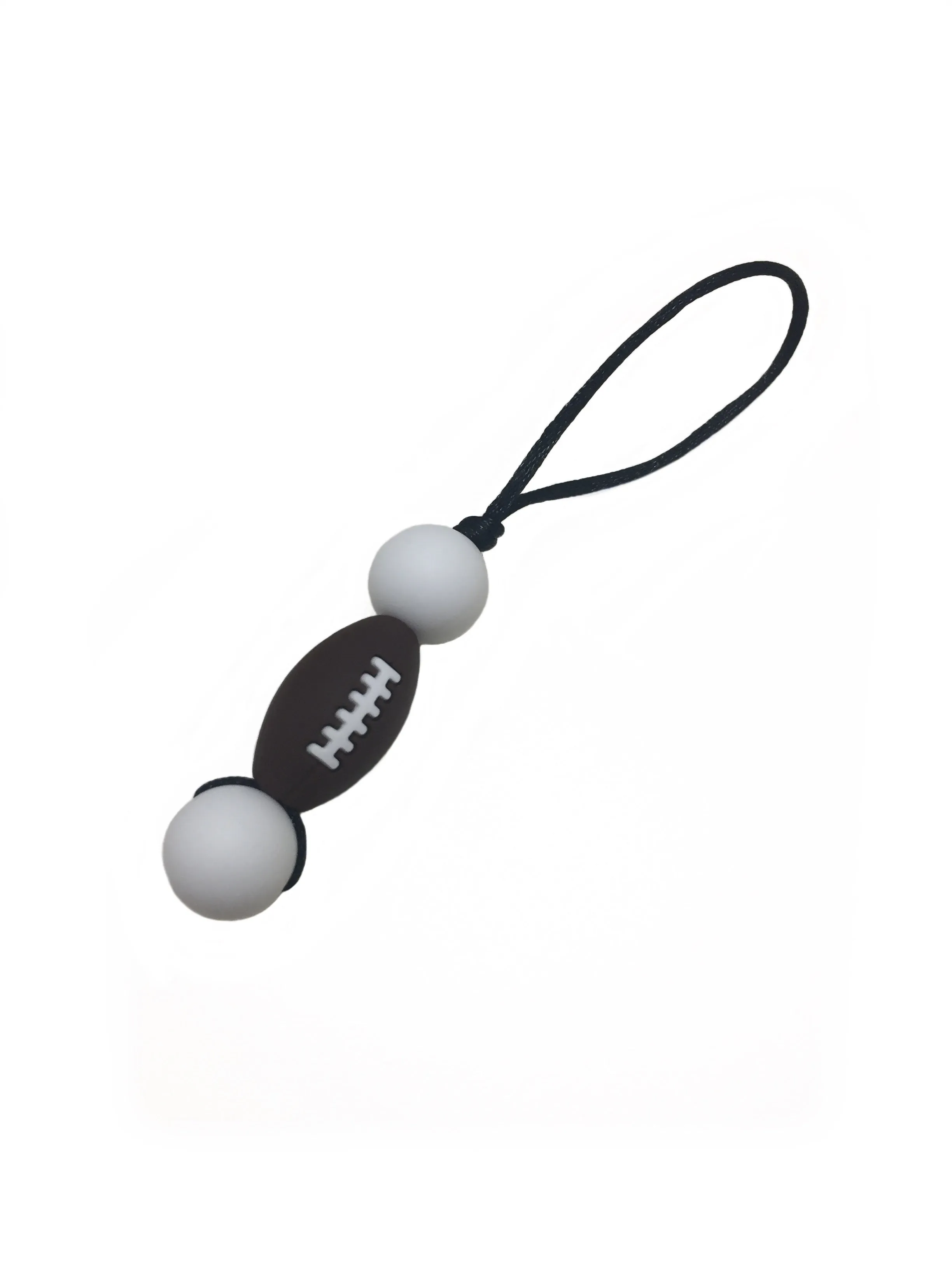 Football 🏈 zipper pull
