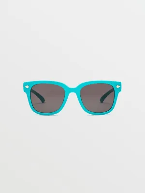 Freestyle Gloss Aqua Sunglasses (Gray Lens) - GRAY