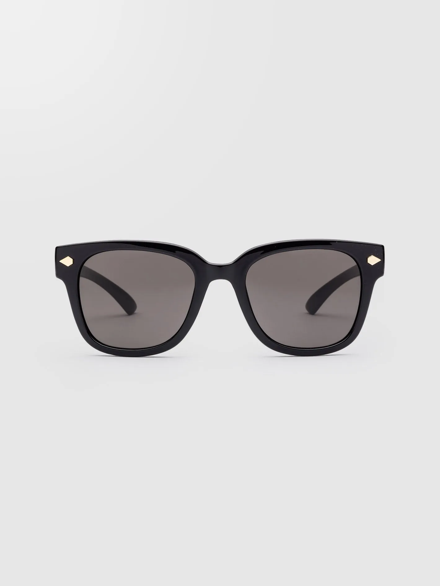 Freestyle Gloss Black Sunglasses (Gray Lens) - GRAY
