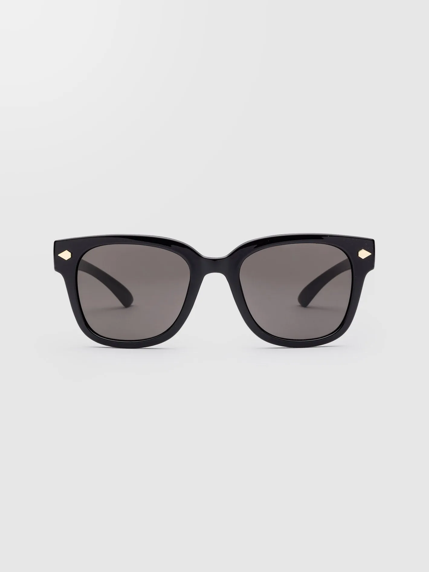 Freestyle Gloss Black Sunglasses (Gray Lens) - GRAY