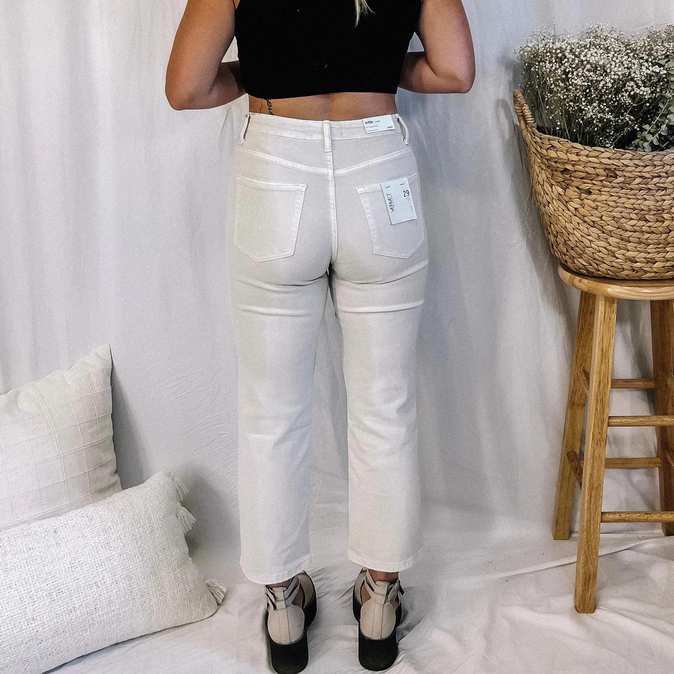 Fresh & Clean Straight Denim - LAST ONE