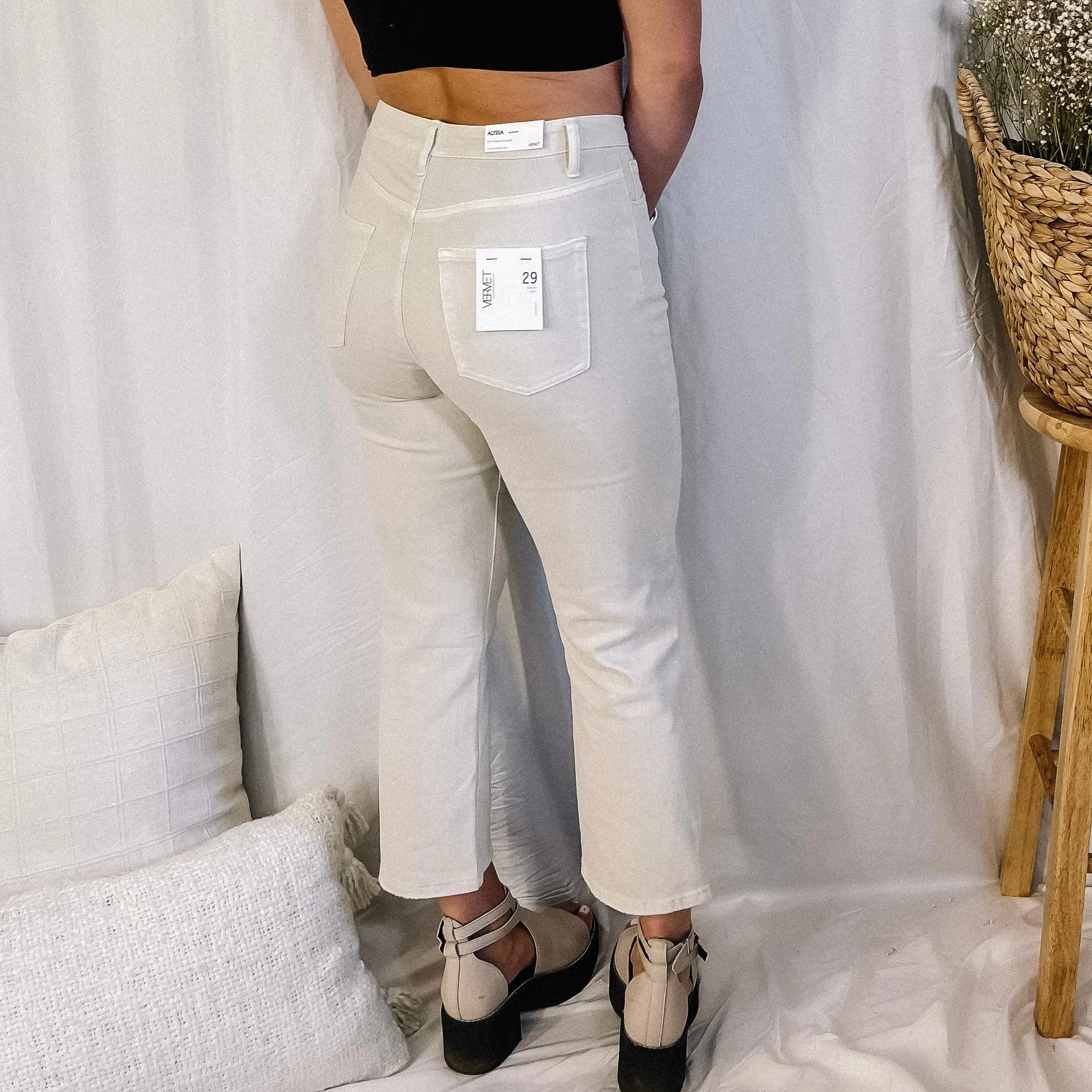 Fresh & Clean Straight Denim - LAST ONE