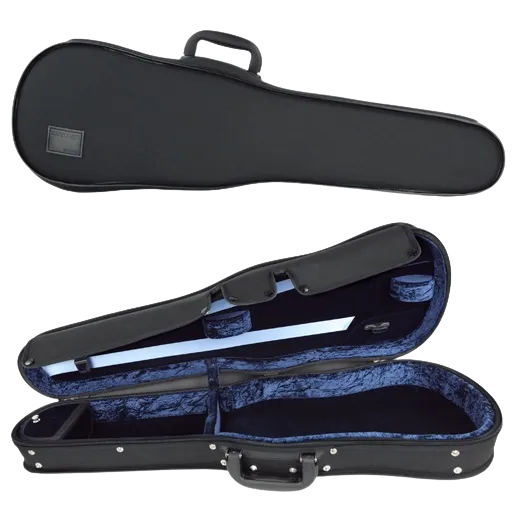 GEWA Liuteria Concerto Shaped Viola Case Black 17"