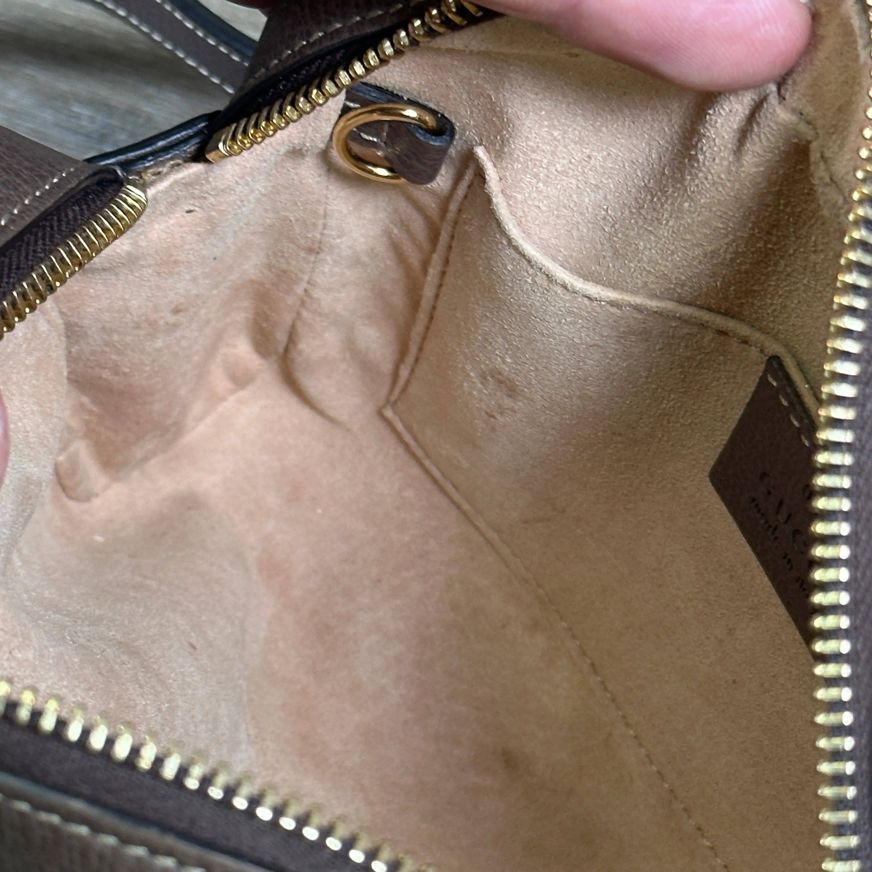 GG Supreme Monogram Web Mini Ophidia Shoulder Bag - Brown