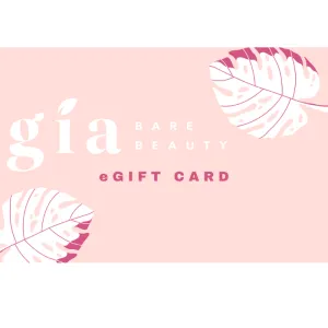 GIA BARE BEAUTY  E-GIFT CARD