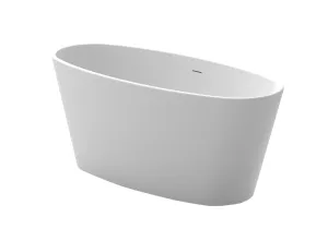 Gia Upright Compact Stone Bath - 1580mm - G6504