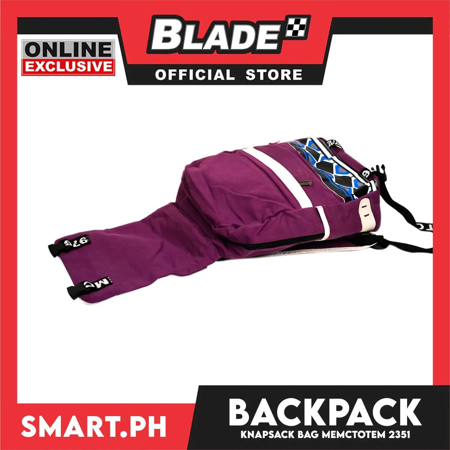 Gifts Backpack Bag Knapsack Memctotem 2351 (Violet)