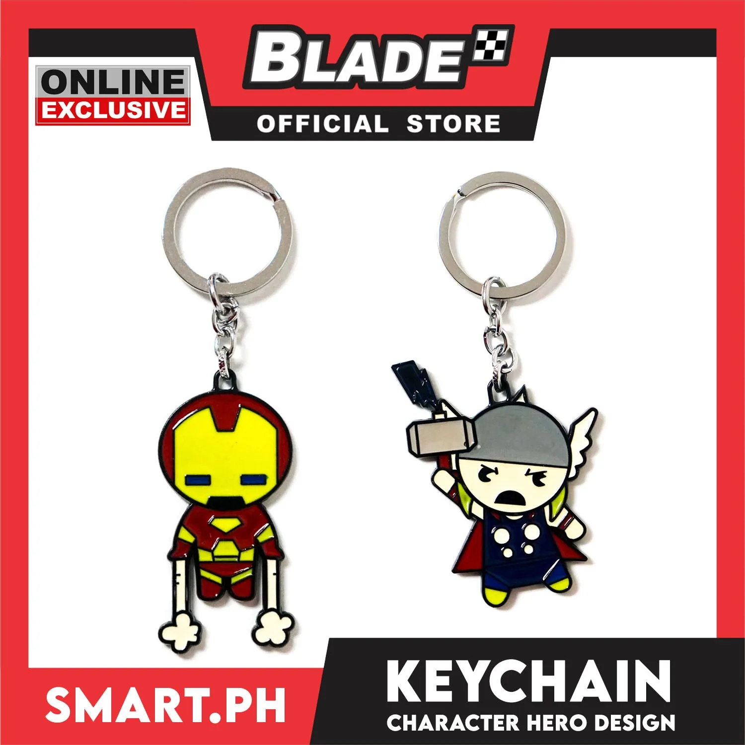 Gifts Keychain Metallic Assorted Designs