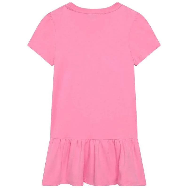 Girls Pink Tote Bag Dress