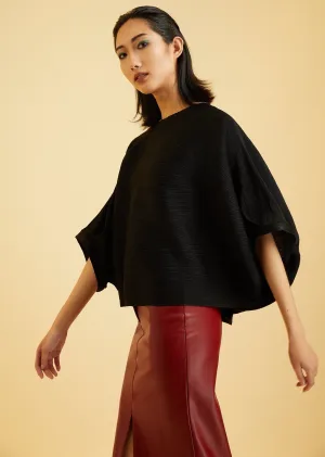 Glam Sleeve Textured Top