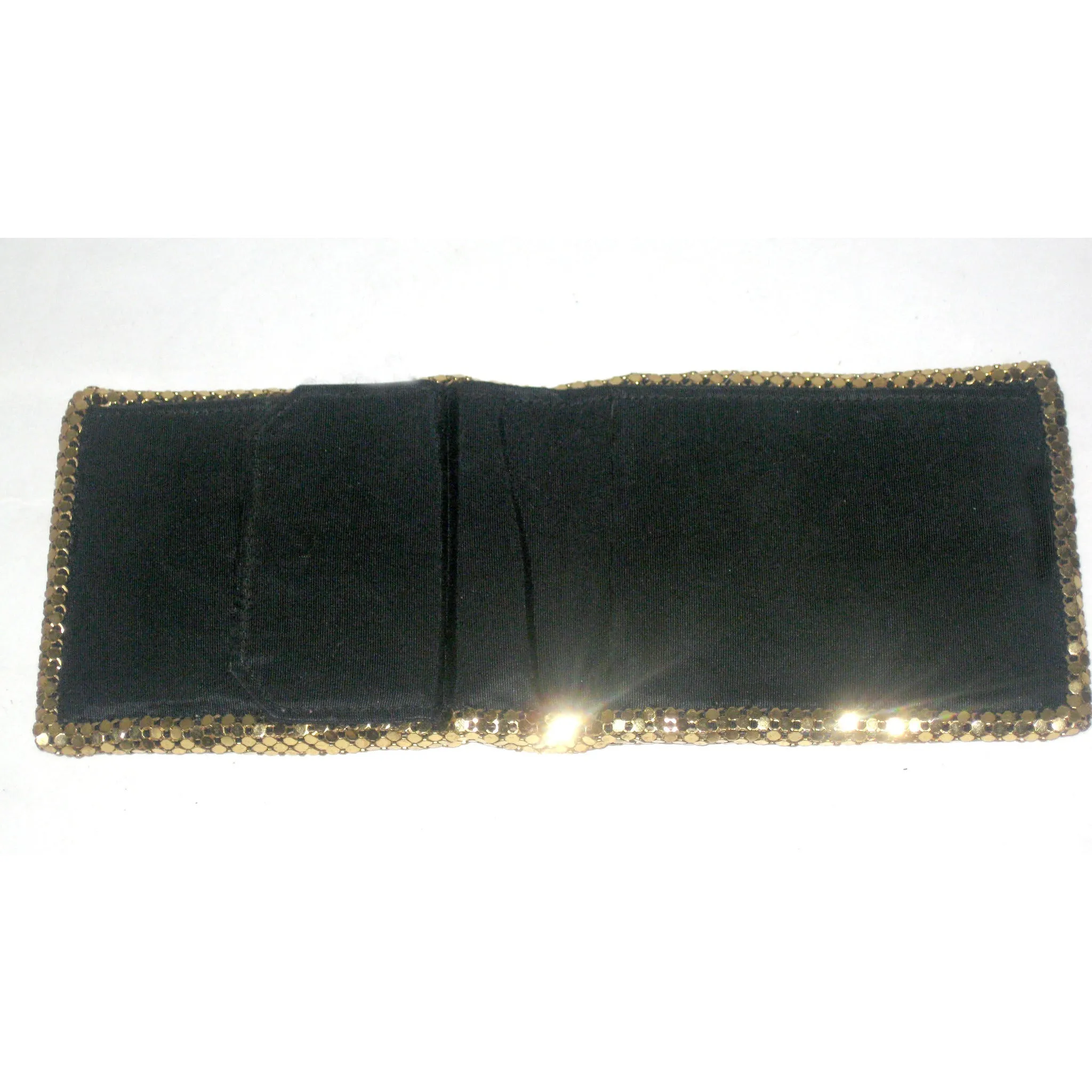 Gold Mesh Billfold Wallet By Whiting & Davis