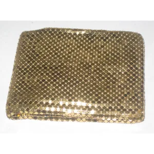 Gold Mesh Billfold Wallet By Whiting & Davis