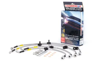 Goodridge 94-01 Acura Integra / 92-95 Civic Rear Disc w/ ABS Brake Lines | 20018
