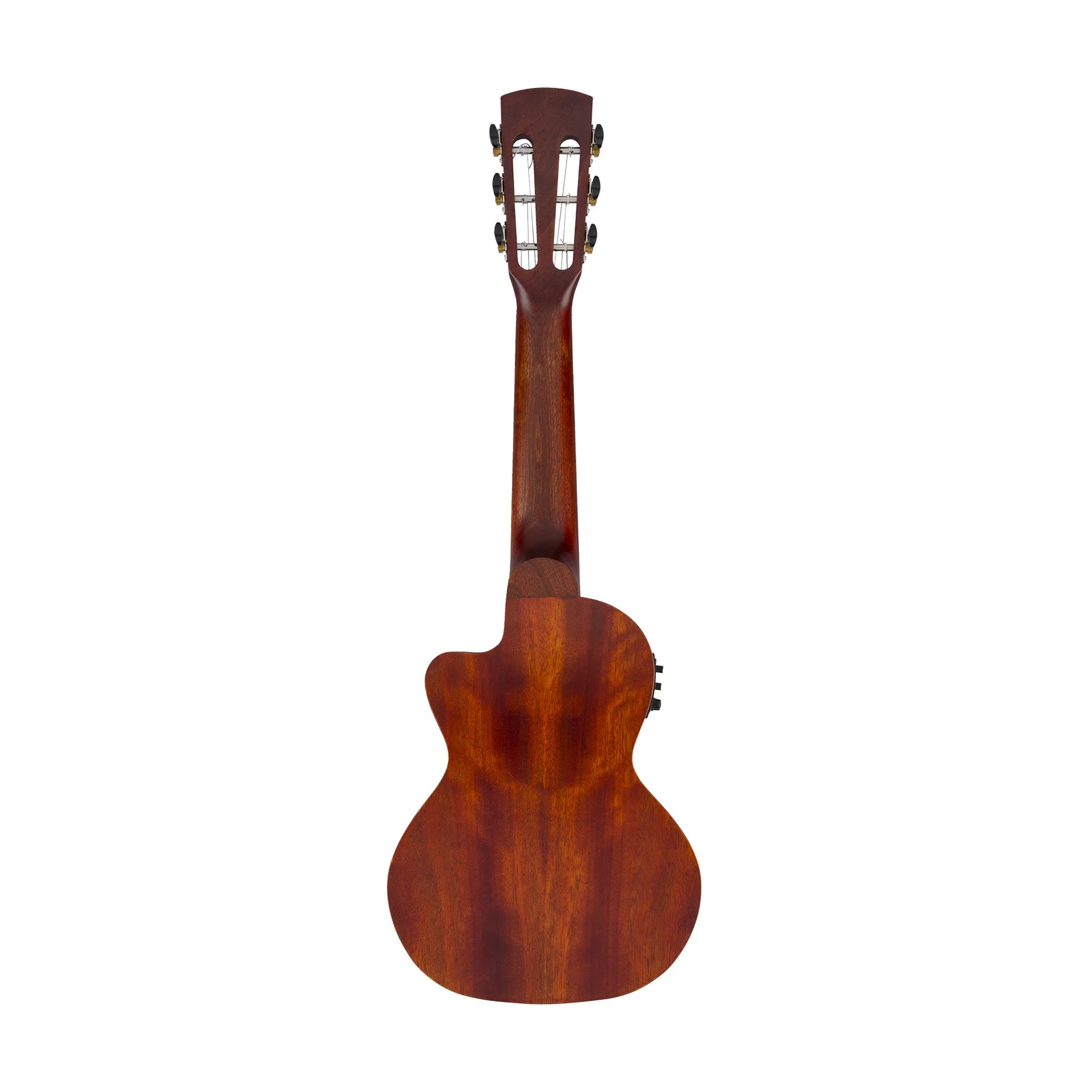 Gretsch G9126 Acoustic-Electric Ukulele, Ovangkol FB, Honey Mahogany Stain