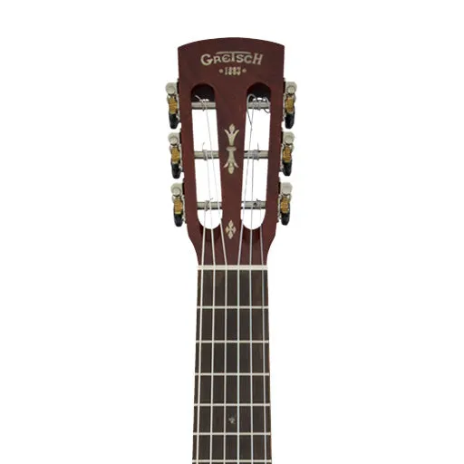Gretsch G9126 Acoustic-Electric Ukulele, Ovangkol FB, Honey Mahogany Stain