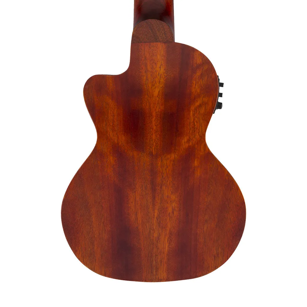 Gretsch G9126 Acoustic-Electric Ukulele, Ovangkol FB, Honey Mahogany Stain