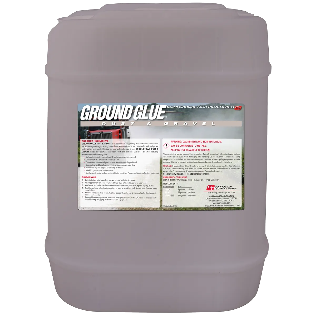 Ground Glue Dust & Gravel