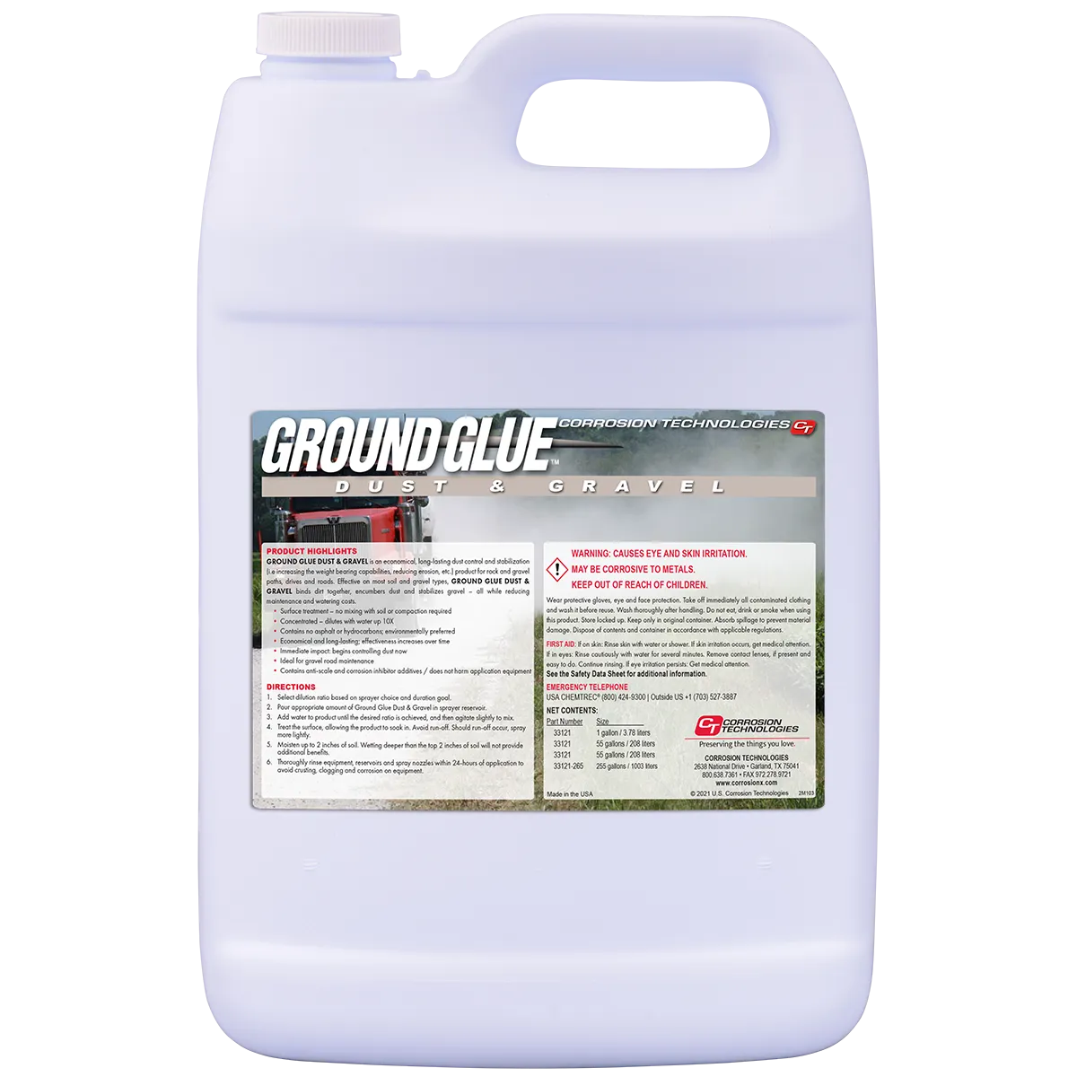 Ground Glue Dust & Gravel