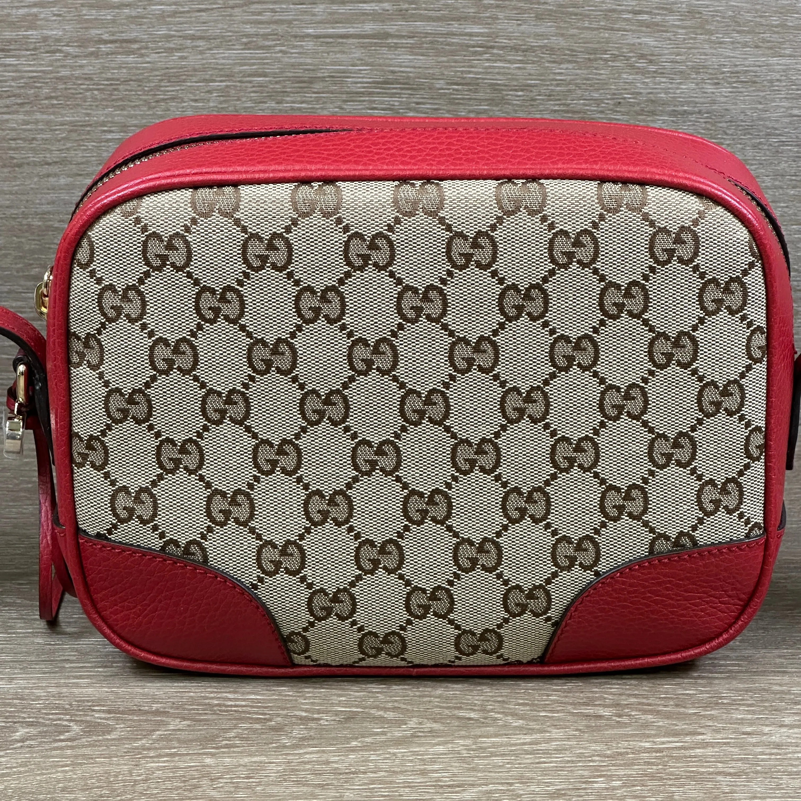 Gucci Bree Crossbody GG Red Leather