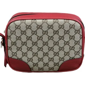 Gucci Bree Crossbody GG Red Leather