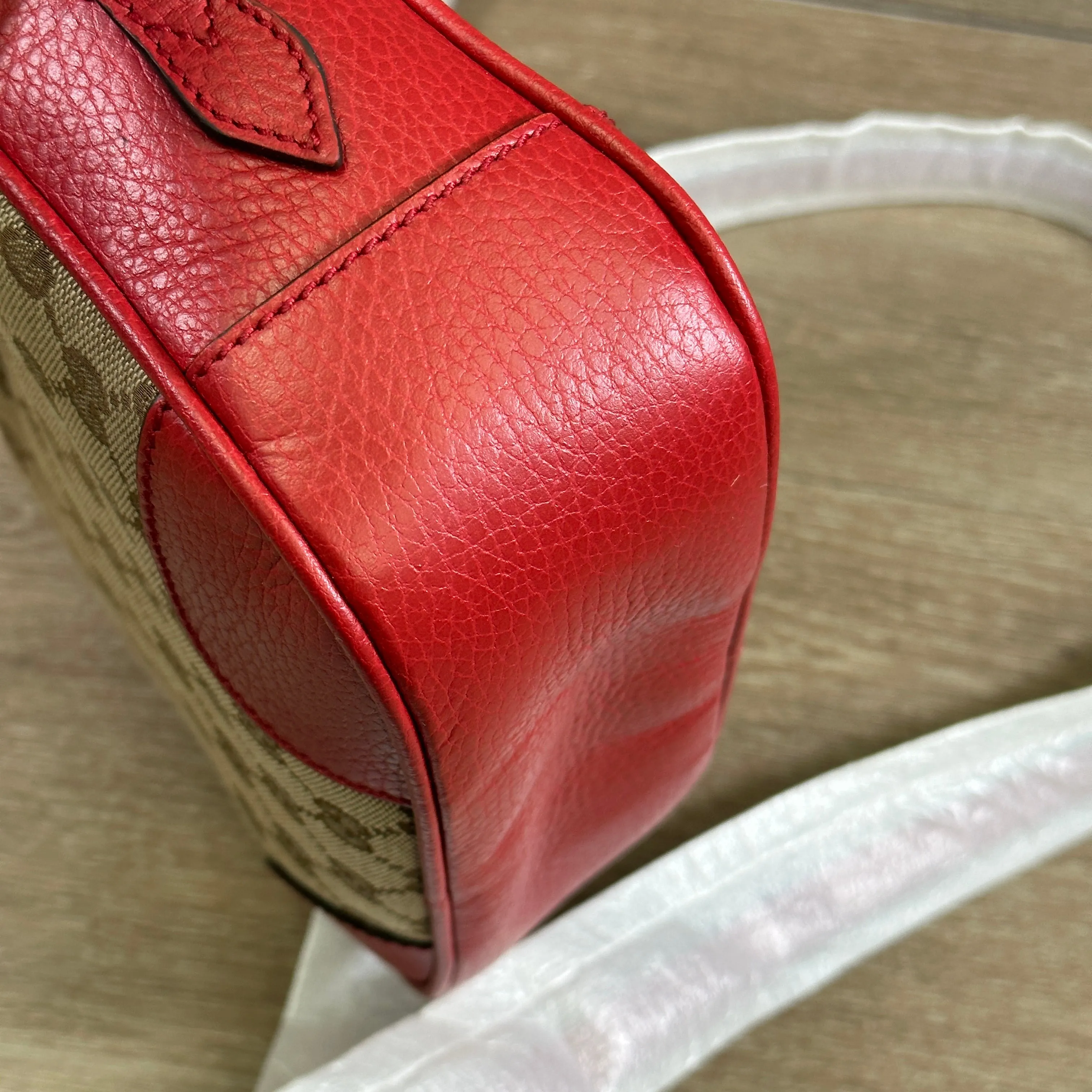 Gucci Bree Crossbody GG Red Leather
