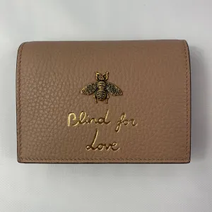 Gucci Cellarius Blind for Love Mini Wallet in Violet