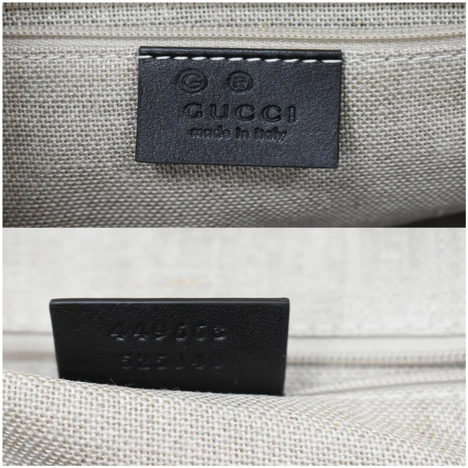 GUCCI Dome Medium Microguccissima Leather Shoulder Bag Black 449663