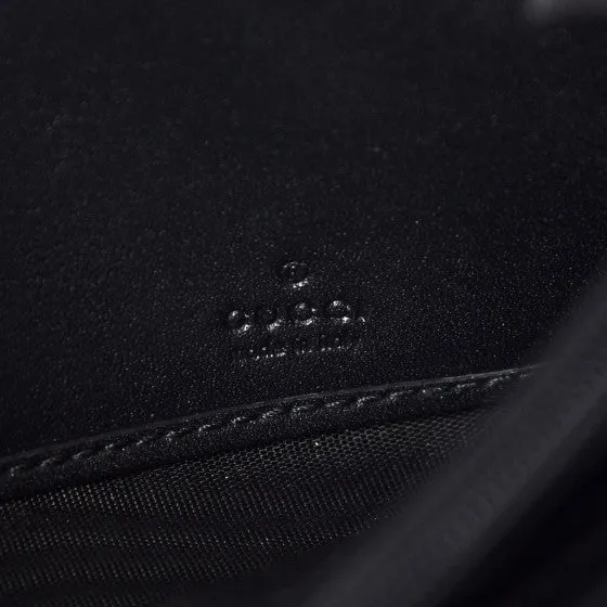 Gucci GG Supreme Bees Flap Long Wallet in Beige