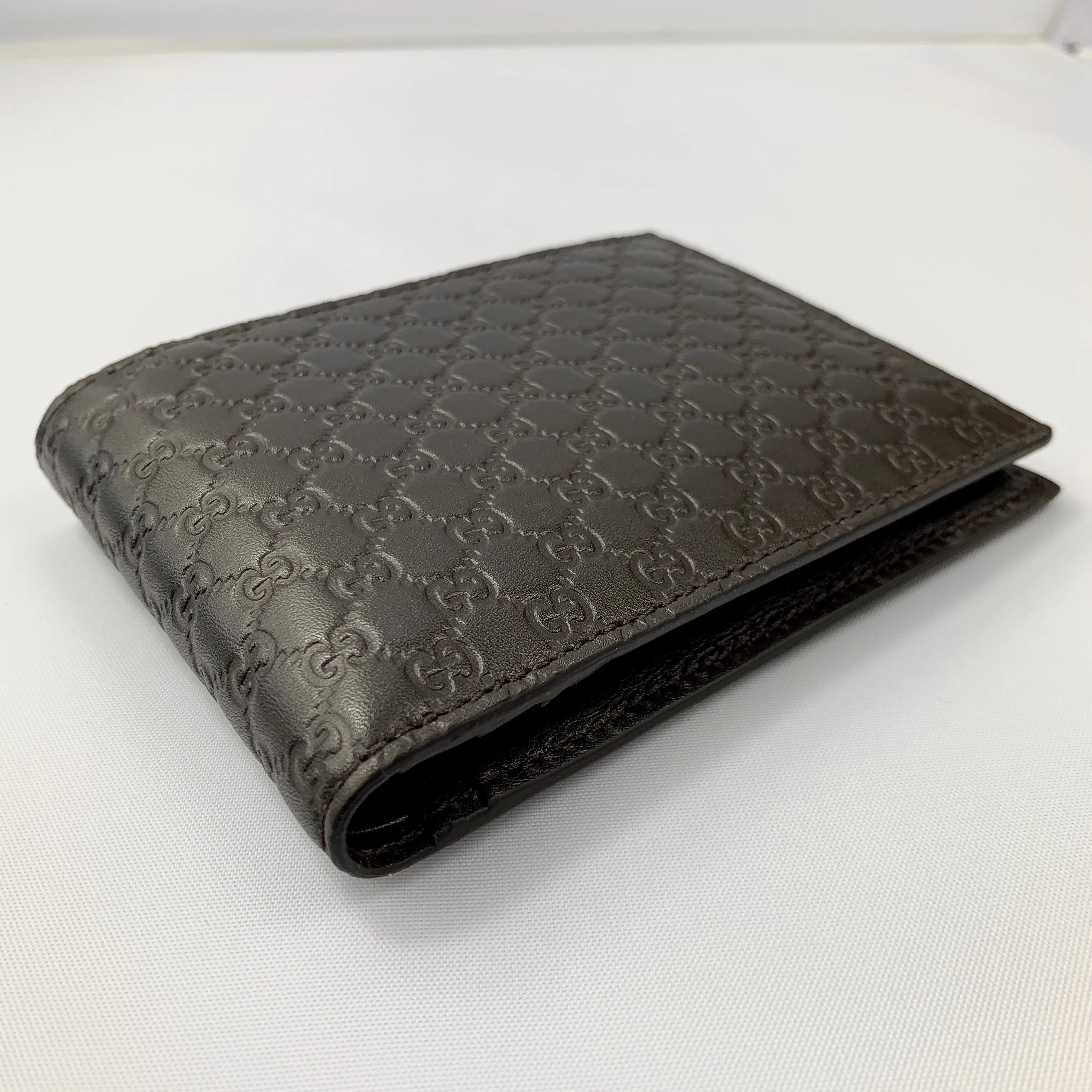 Gucci Microguccissima Men’s Bi-Fold Wallet in T. Moro