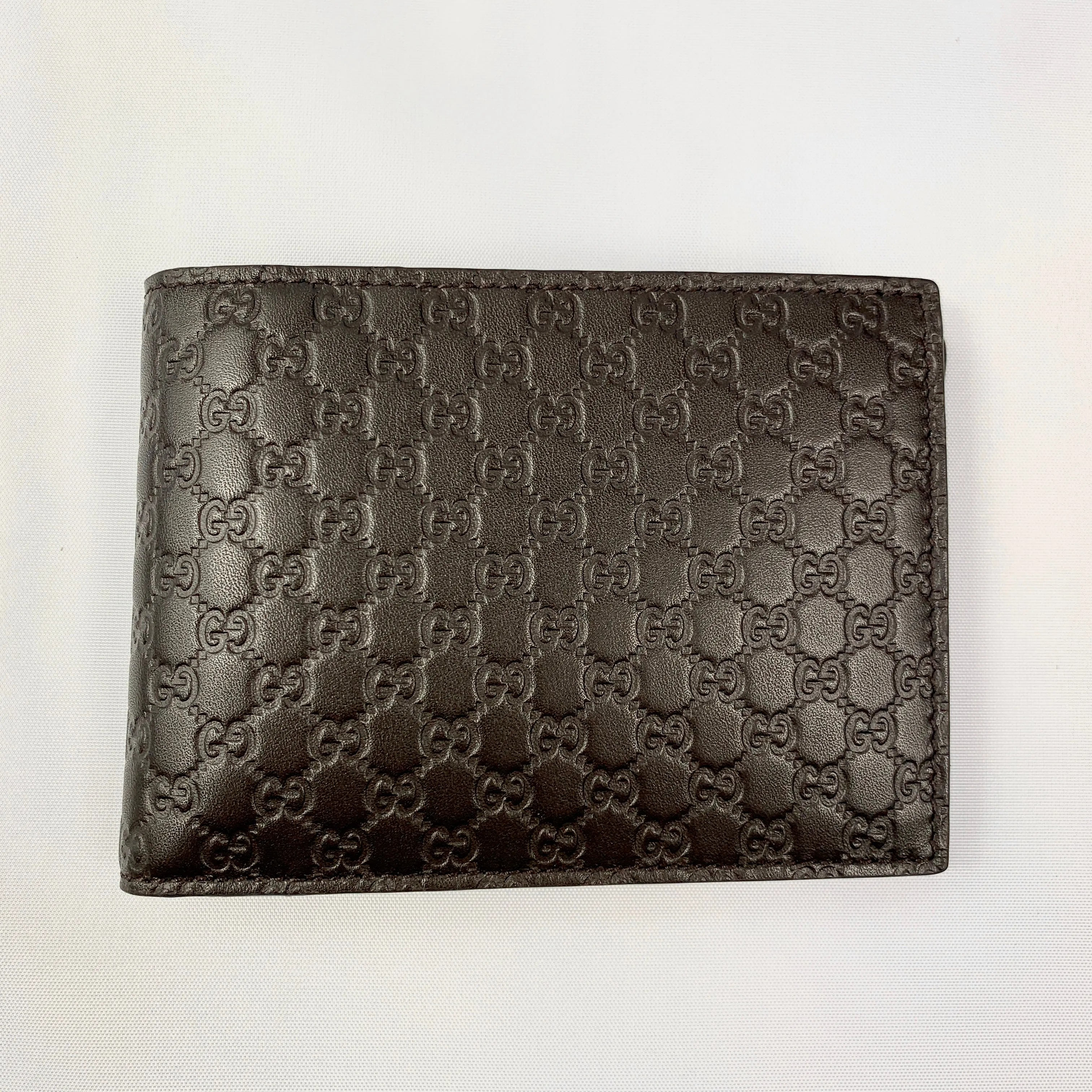 Gucci Microguccissima Men’s Bi-Fold Wallet in T. Moro