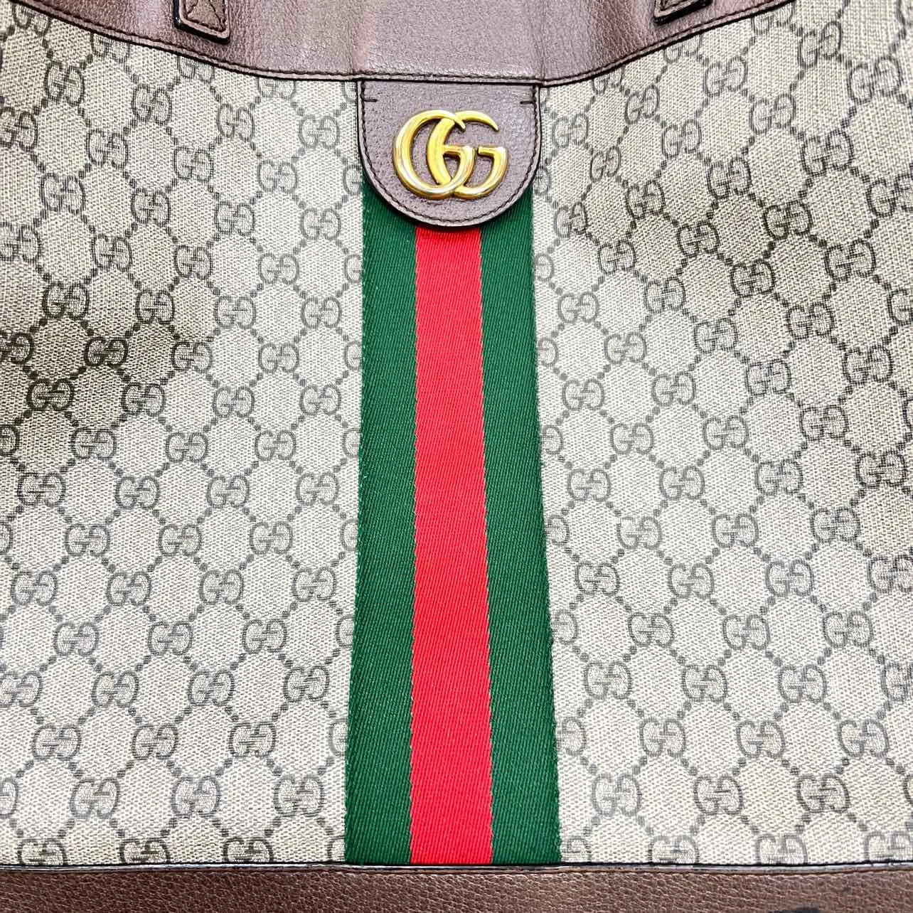 Gucci Tote Bag "OPHIDIA TOTE" Used Monogram