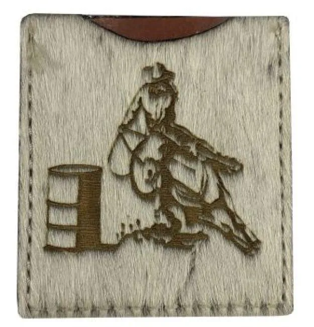 HAIR ON STICK ON CARD HOLDER
