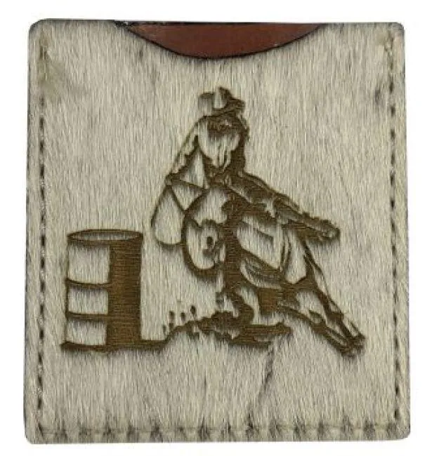 HAIR ON STICK ON CARD HOLDER