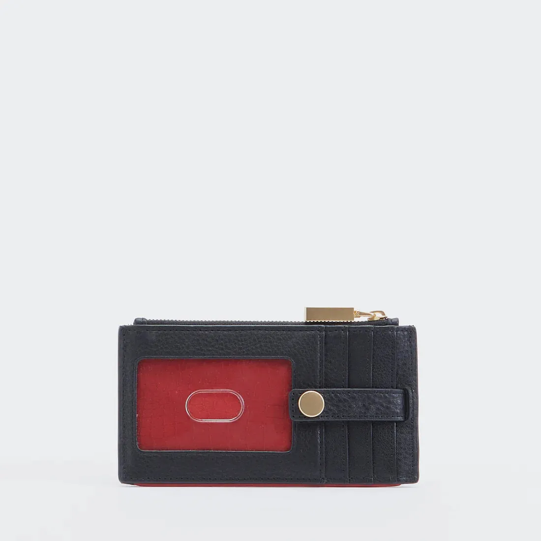 Hammitt 210 West Black/Brushed Gold Wallet