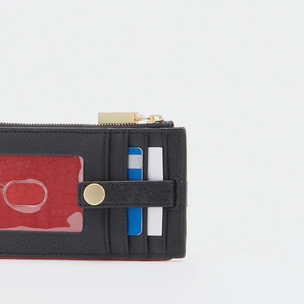 Hammitt 210 West Black/Brushed Gold Wallet