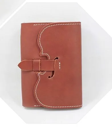 Handmade Leather Bifold Cute Women Passport Wallet PERSONALIZED MONOGRAMMED GIFT CUSTOM Travel Wallet