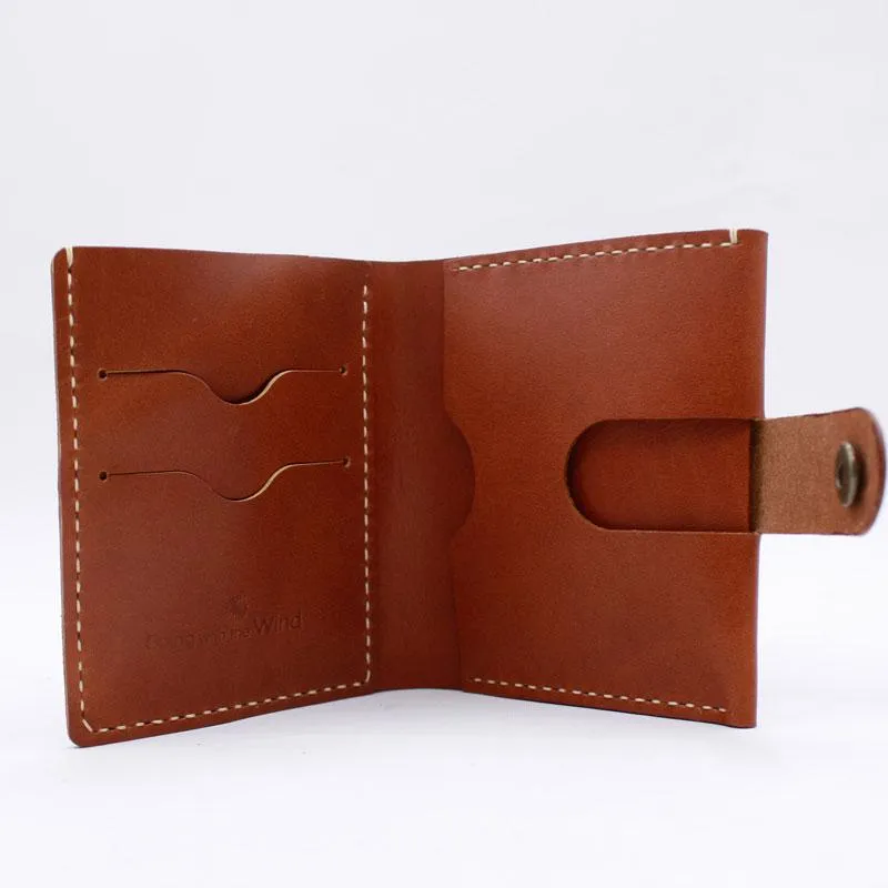 HANDMADE LEATHER Women Cute Bifold Short Small WALLET PERSONALIZED MONOGRAMMED GIFT CUSTOM Card Holder Small Wallet