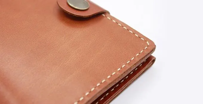 HANDMADE LEATHER Women Cute Bifold Short Small WALLET PERSONALIZED MONOGRAMMED GIFT CUSTOM Card Holder Small Wallet