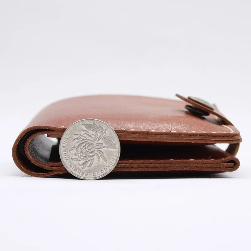 HANDMADE LEATHER Women Cute Bifold Short Small WALLET PERSONALIZED MONOGRAMMED GIFT CUSTOM Card Holder Small Wallet