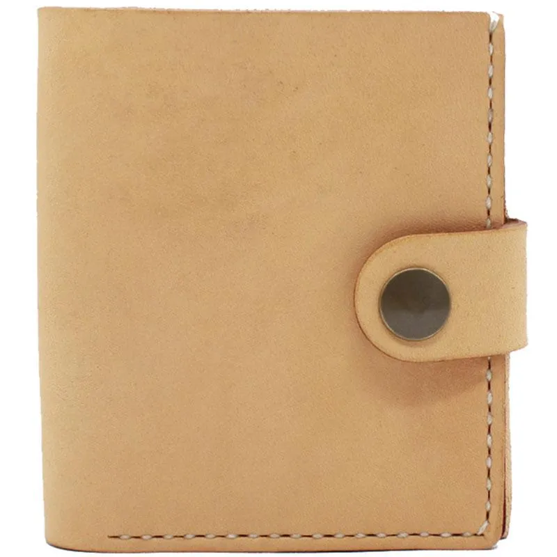 HANDMADE LEATHER Women Cute Bifold Short Small WALLET PERSONALIZED MONOGRAMMED GIFT CUSTOM Card Holder Small Wallet