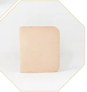 HANDMADE LEATHER Women Cute Bifold Short Small WALLET PERSONALIZED MONOGRAMMED GIFT CUSTOM Card Holder Small Wallet