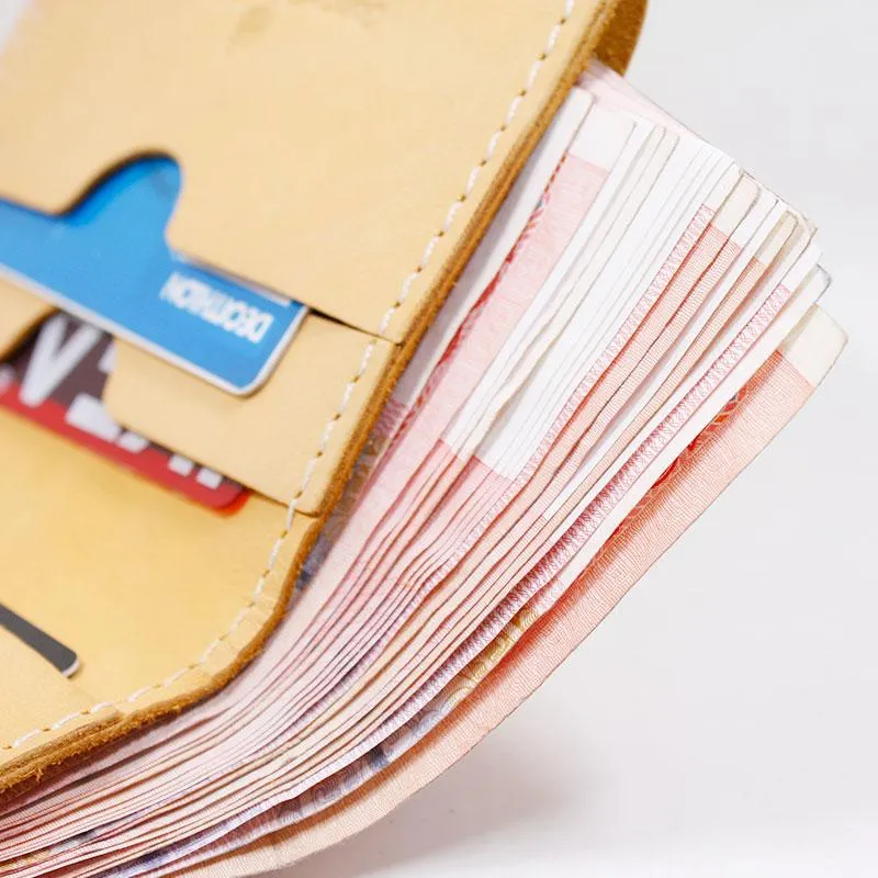 HANDMADE LEATHER Women Cute Bifold Short Small WALLET PERSONALIZED MONOGRAMMED GIFT CUSTOM Card Holder Small Wallet