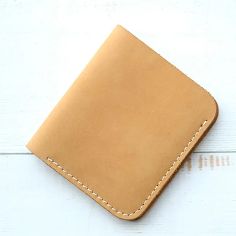 HANDMADE LEATHER Women Cute Bifold Short Small WALLET PERSONALIZED MONOGRAMMED GIFT CUSTOM Card Holder Small Wallet