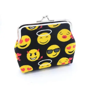 Happy Emoji Change Purse